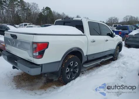 2020 Nissan Titan Platinum Reserve 4X4 z USA, uszkodzony, nr VIN 1N6AA1ED5LN507449